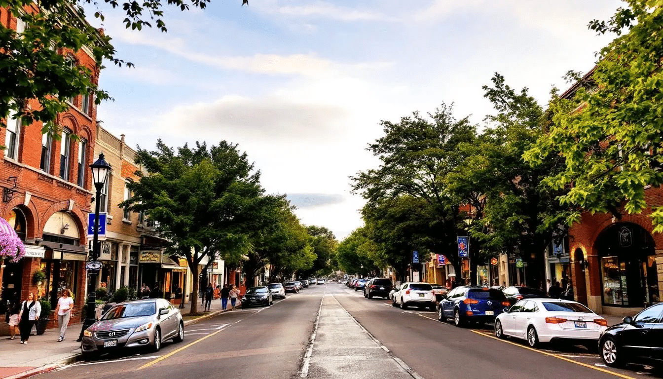 The image depicts a scenic view of Walnut Creek, California, showcasing the city's blend of urban and natural landscapes, with lush greenery and modern buildings. This picturesque location is a potential destination for those considering male breast reduction surgery or gynecomastia treatment, emphasizing the importance of self-esteem and confidence in personal health journeys.