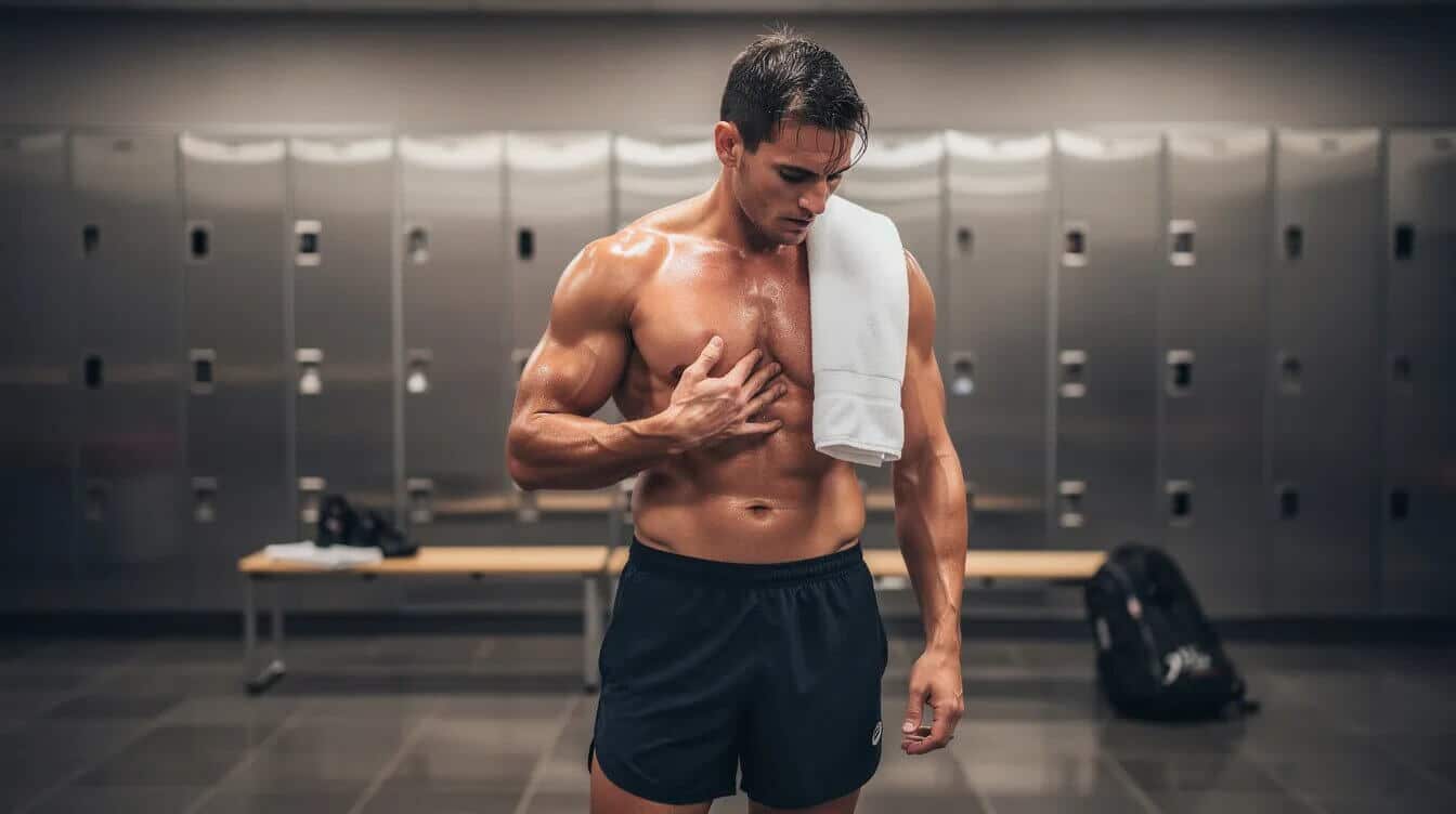 men in the gym